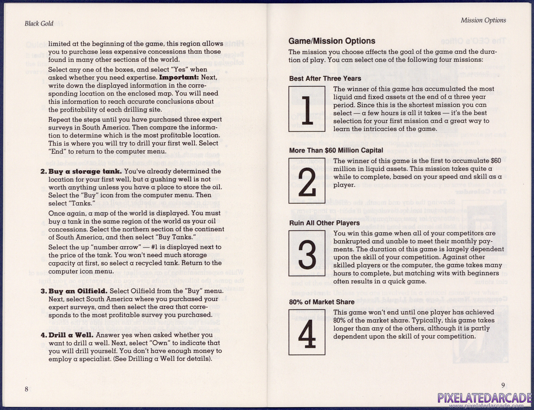 Black Gold: Instruction Manual - Page 6