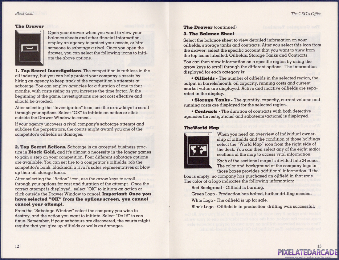 Black Gold: Instruction Manual - Page 8