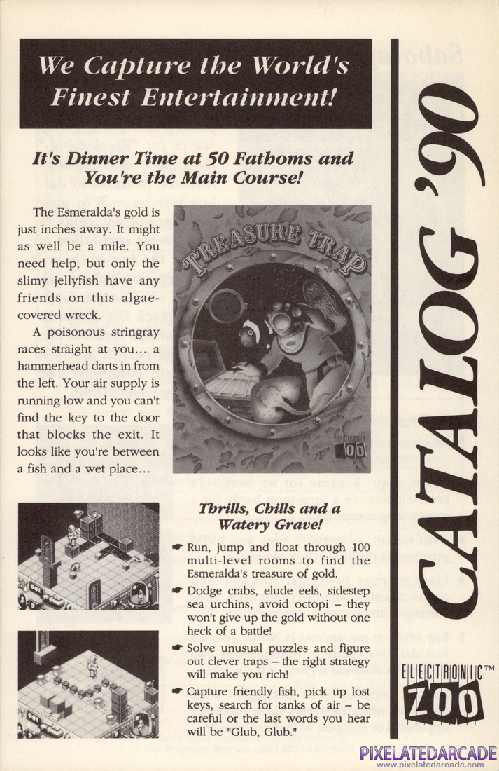Electronic Zoo: 1990 Product Catalog - Page 1