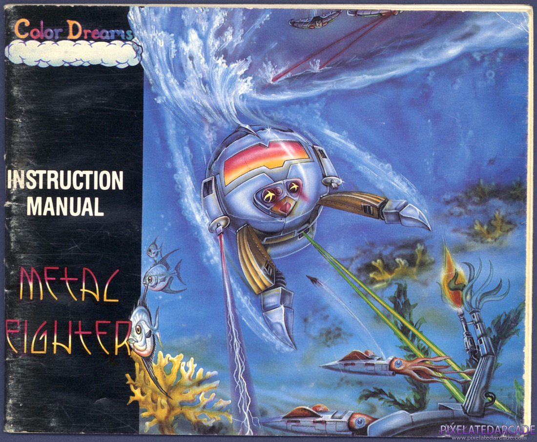 Metal Fighter: Instruction Manual - Front Cover