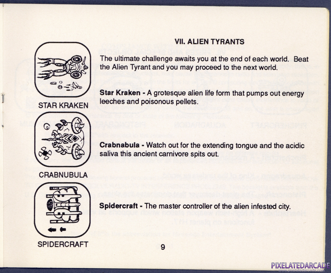 Metal Fighter: Instruction Manual - Page 9