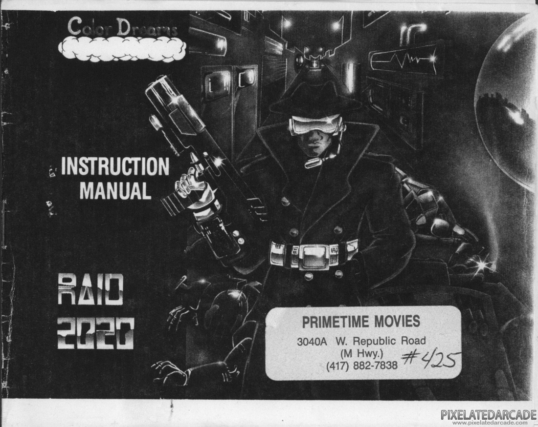 Raid 2020: Instruction Manual - Page 1