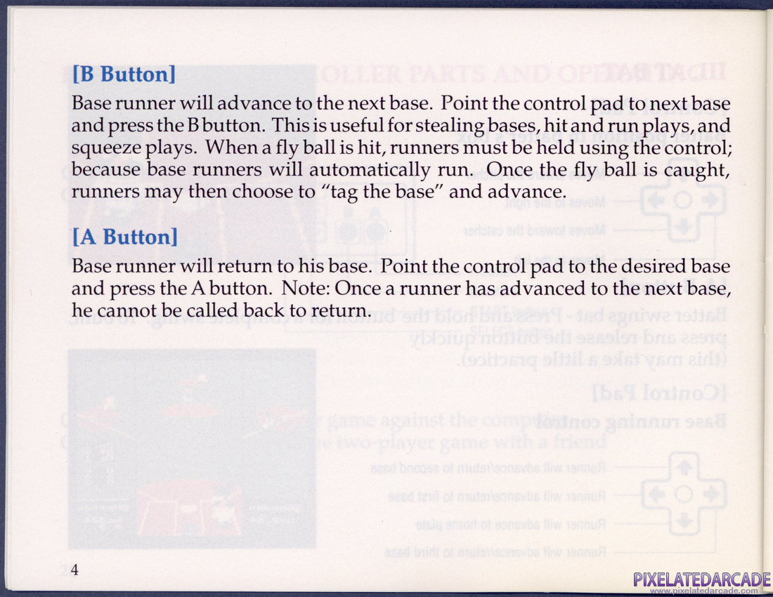 R.B.I. Baseball: Instruction Manual - Page 9