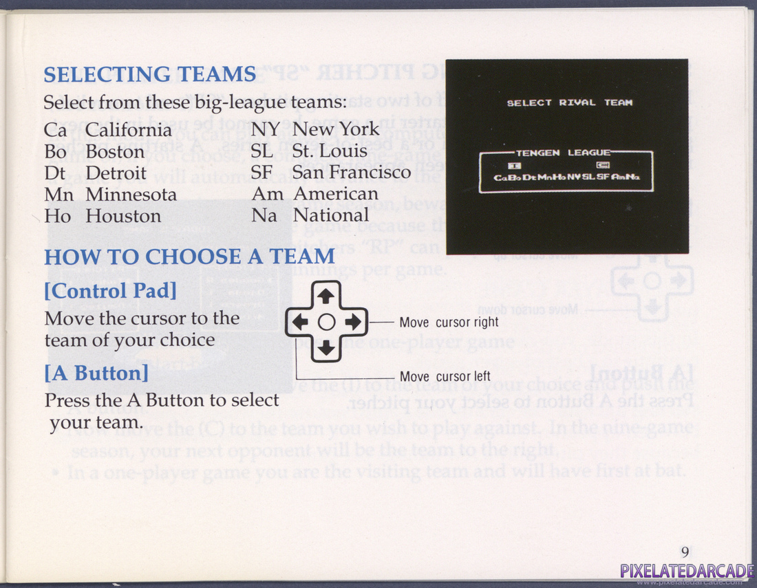 R.B.I. Baseball: Instruction Manual - Page 14