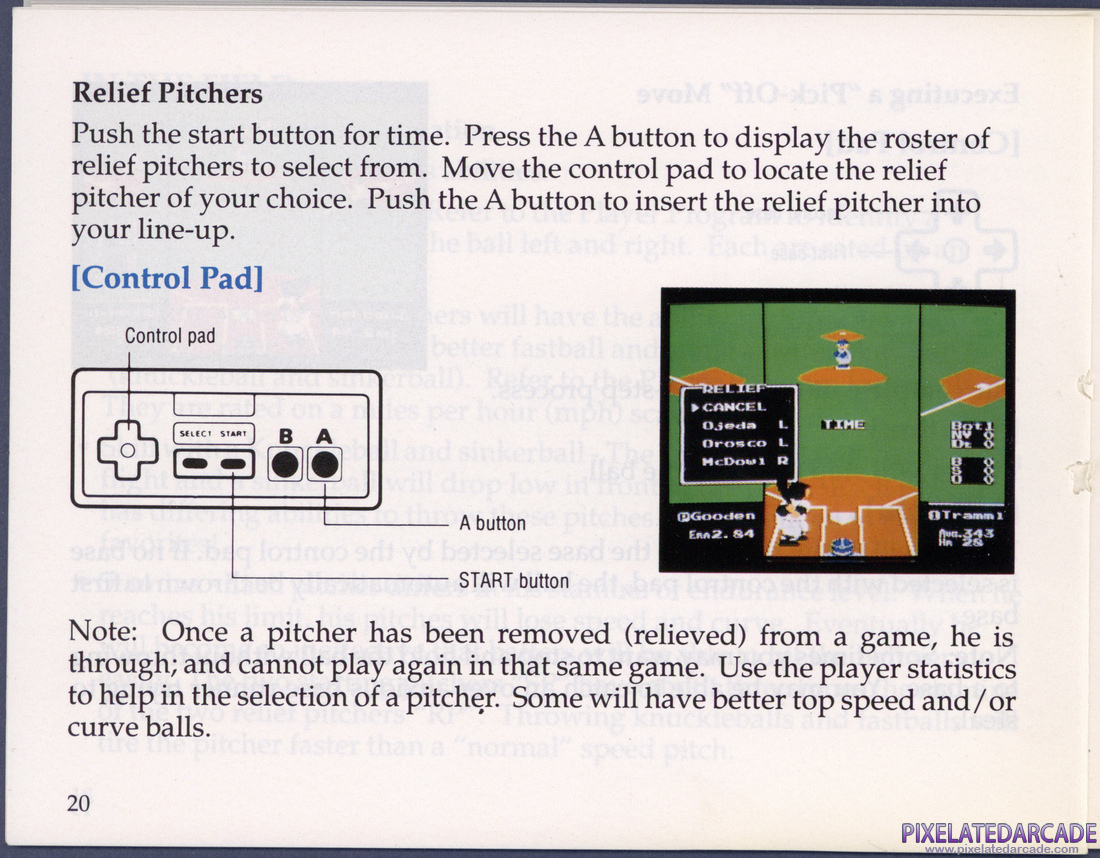 R.B.I. Baseball: Instruction Manual - Page 25