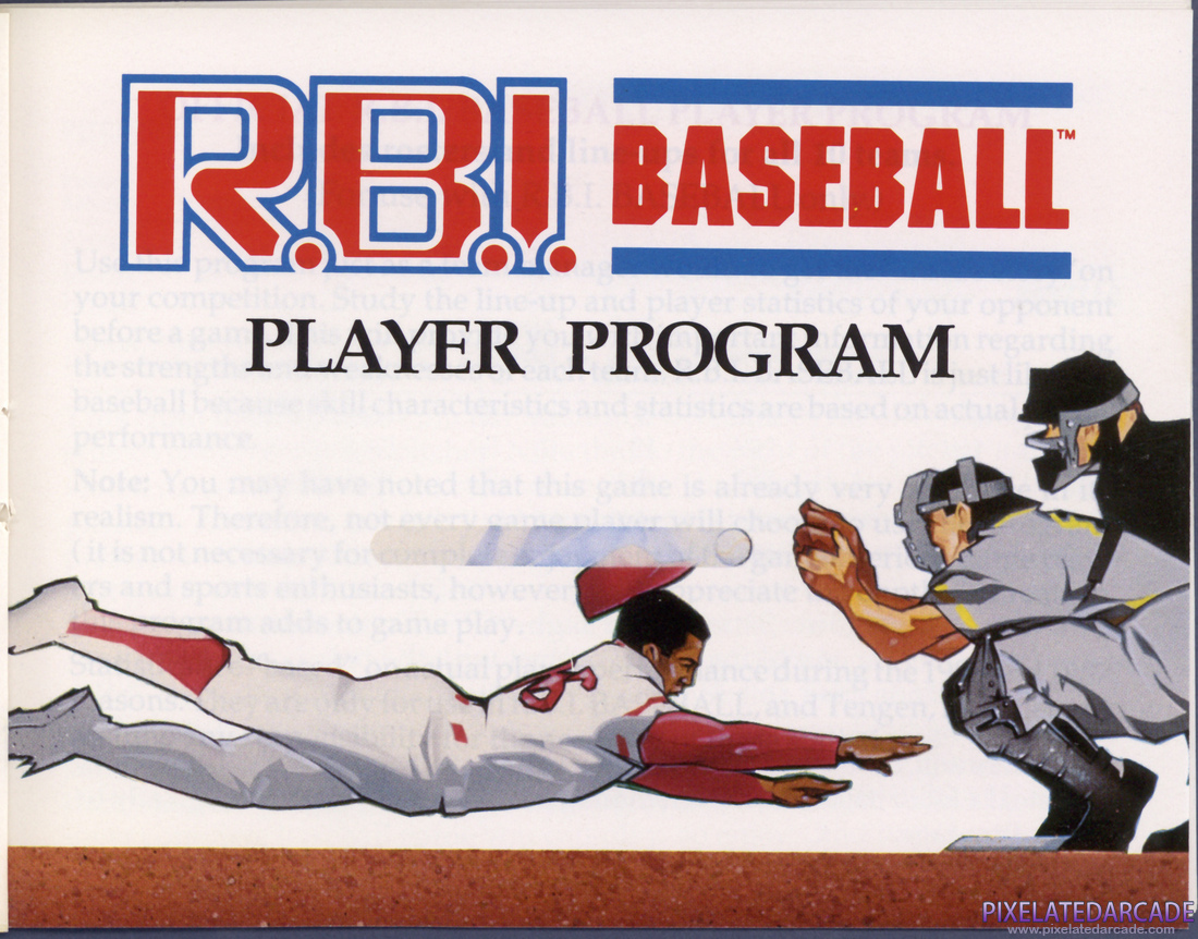 R.B.I. Baseball: Instruction Manual - Page 29