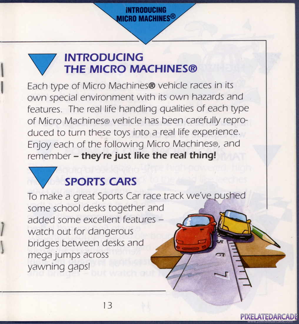 Micro Machines: Instruction Manual - Page 13