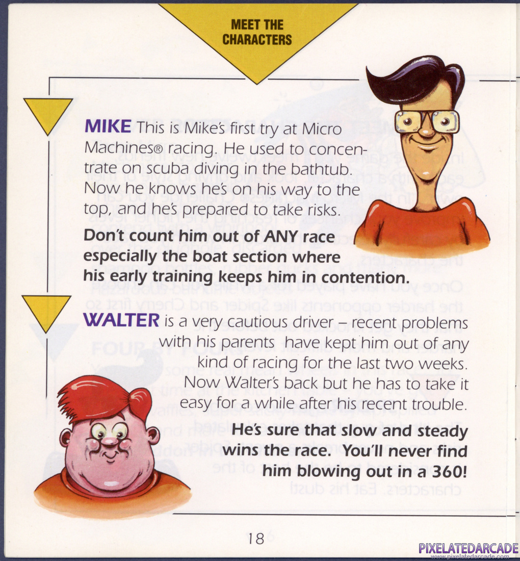 Micro Machines: Instruction Manual - Page 18