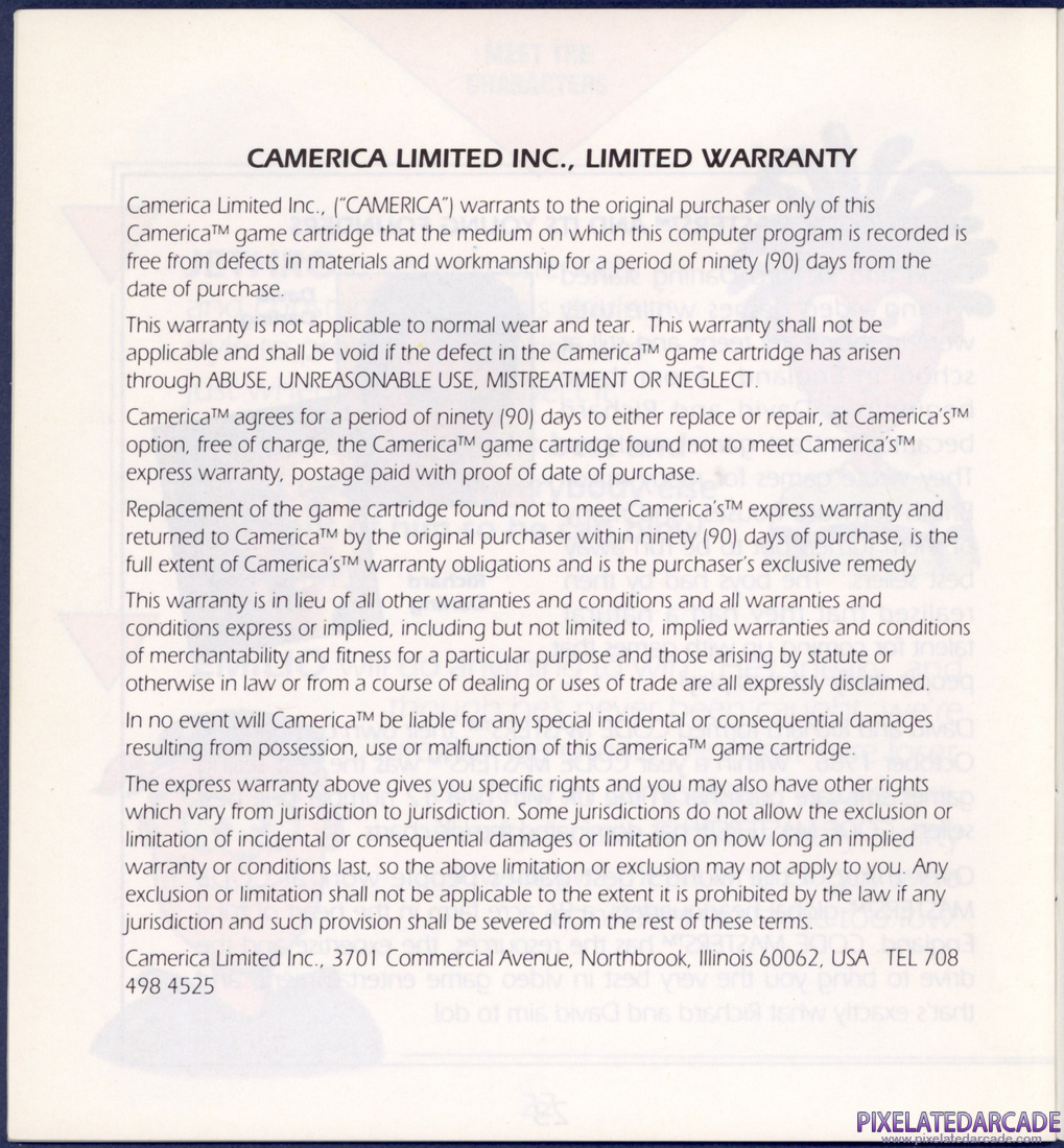 Micro Machines: Instruction Manual - Page 24