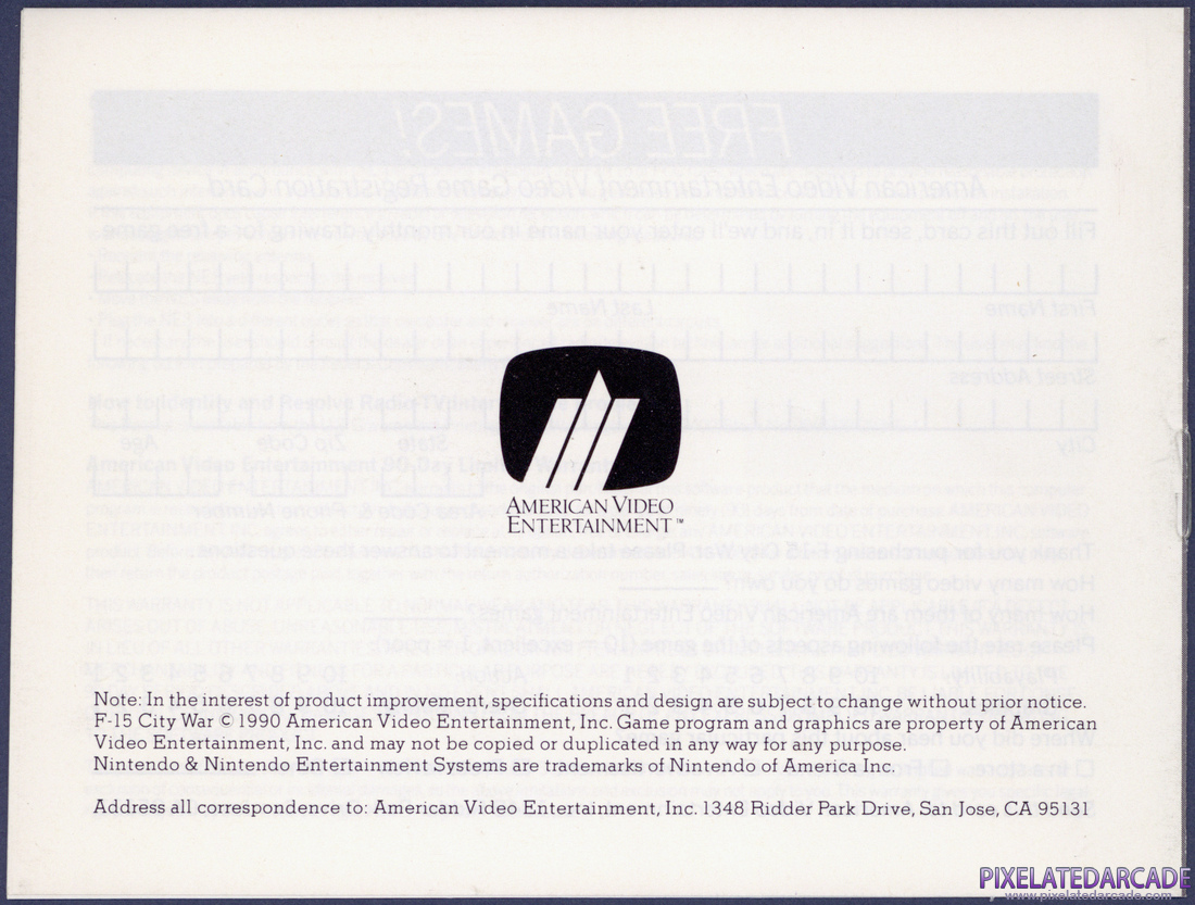 F-15 City War: Instruction Manual - Page 8