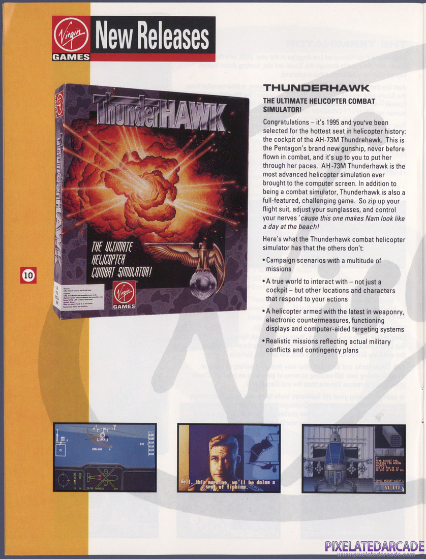 Virgin Games, Inc.: 1992 Product Catalog - Page 10