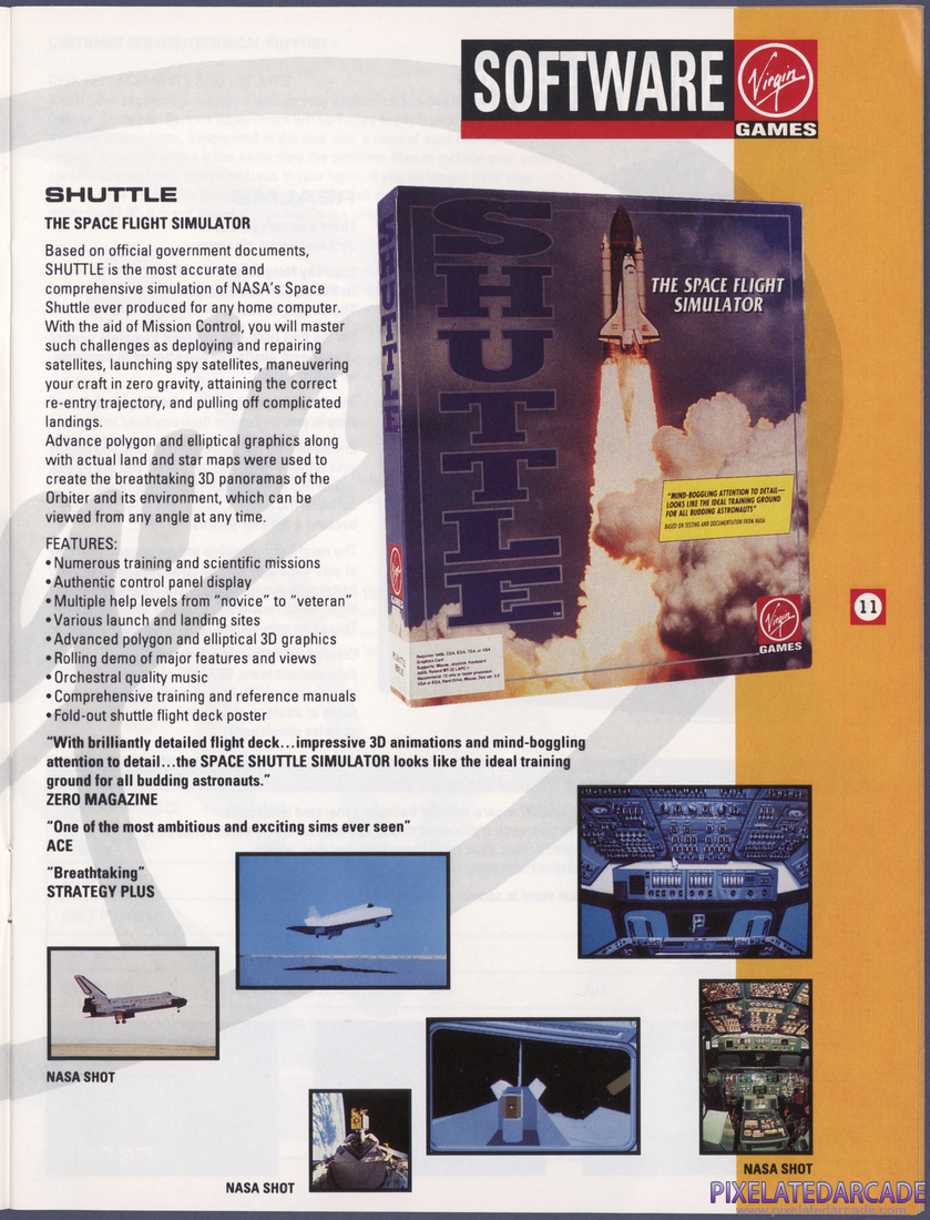 Virgin Games, Inc.: 1992 Product Catalog - Page 11