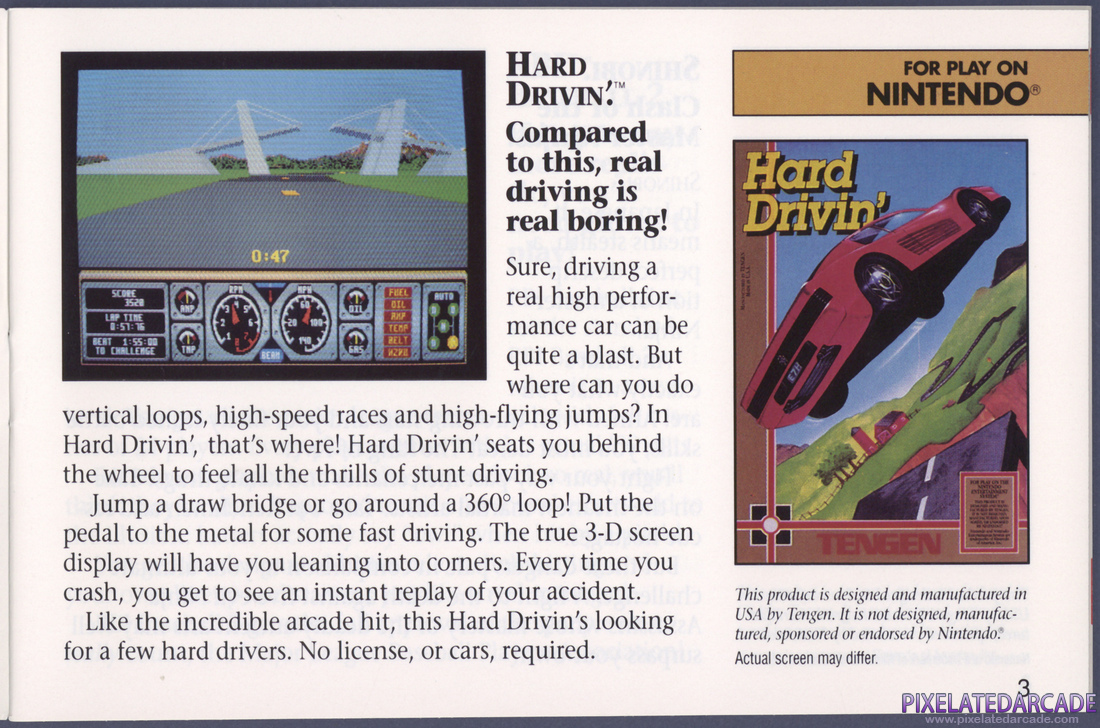 Tengen Inc.: Spring 1990 Product Catalog - Page 3