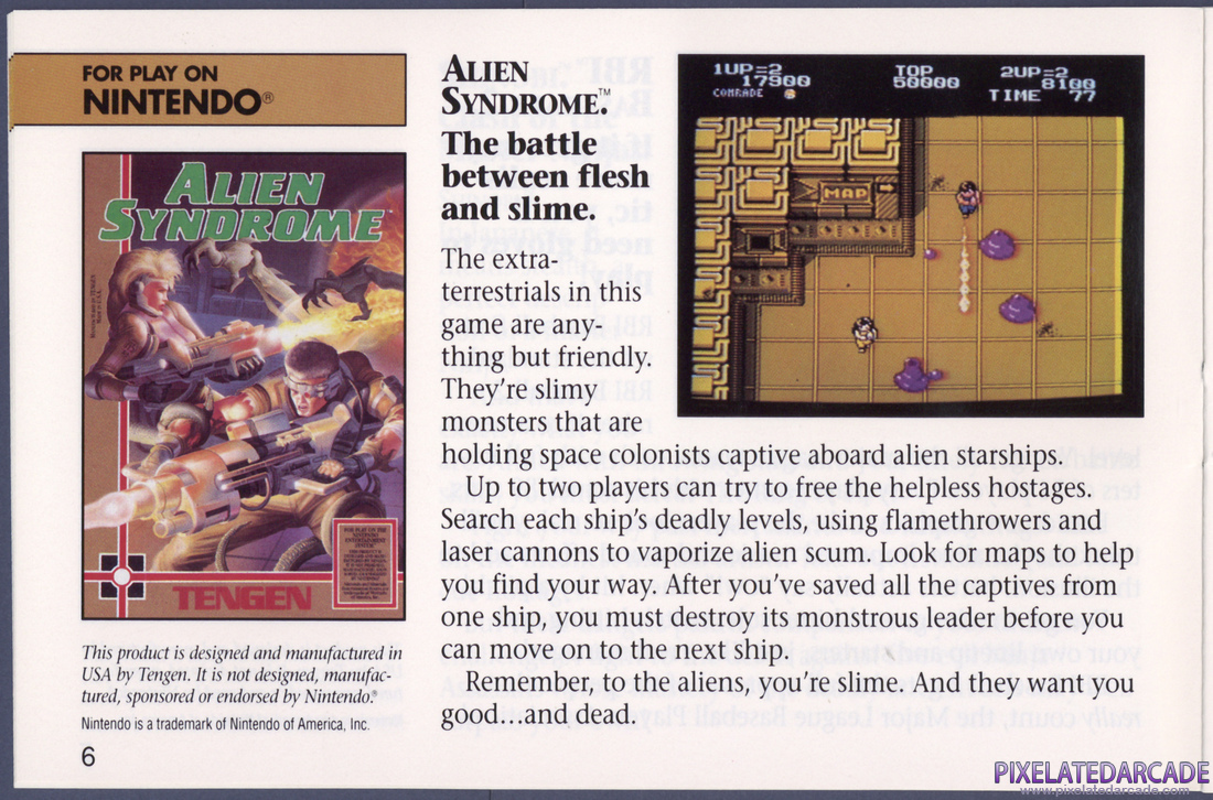 Tengen Inc.: Spring 1990 Product Catalog - Page 6