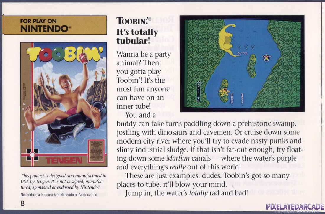Tengen Inc.: Spring 1990 Product Catalog - Page 8