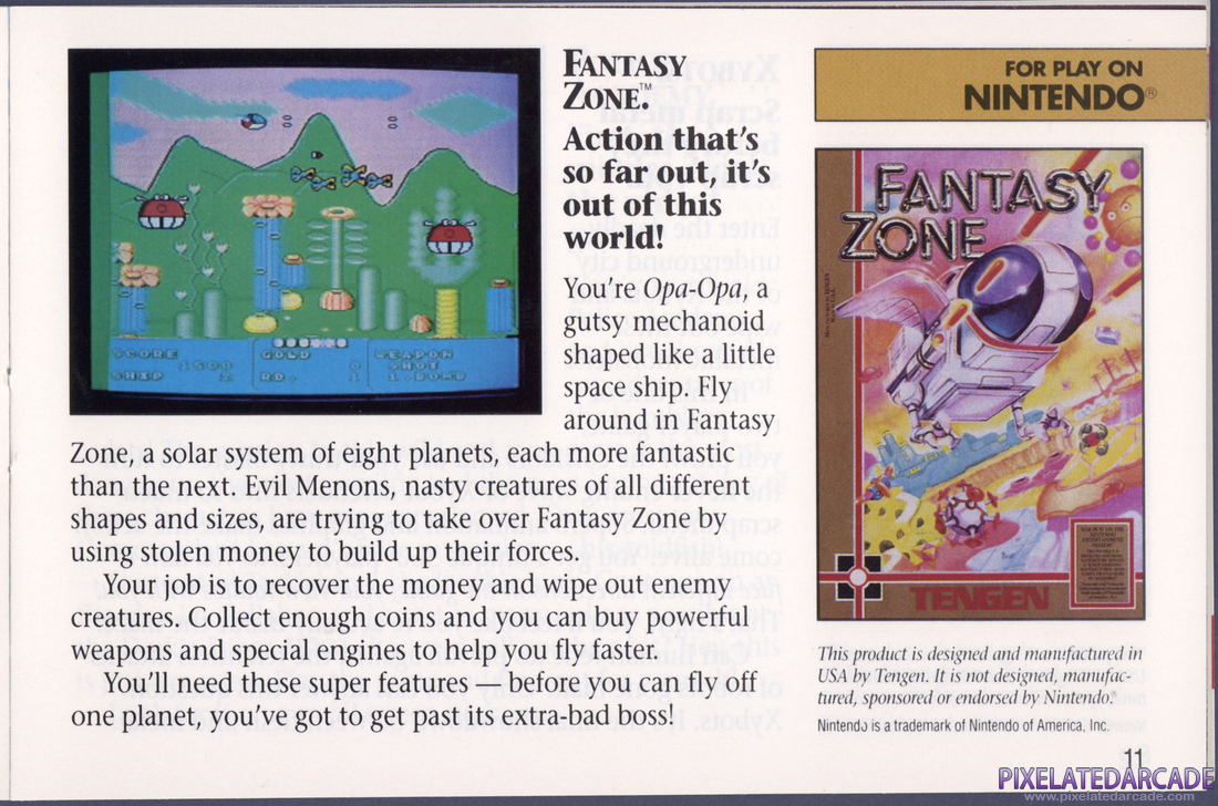 Tengen Inc.: Spring 1990 Product Catalog - Page 11