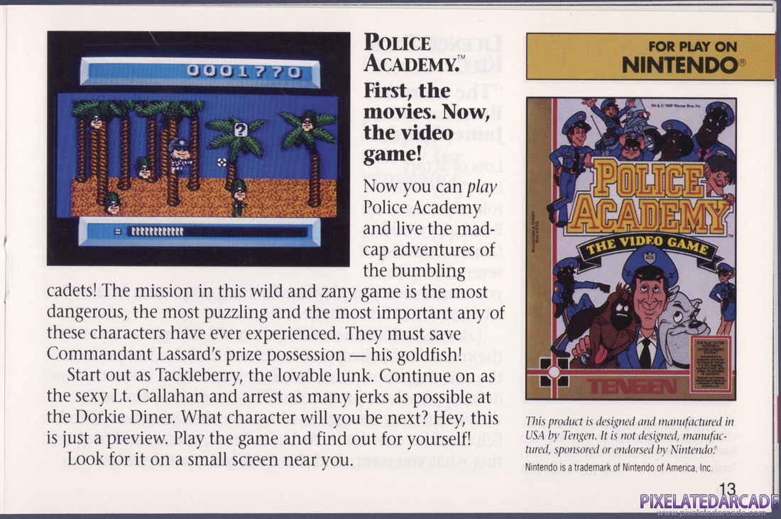 Tengen Inc.: Spring 1990 Product Catalog - Page 13