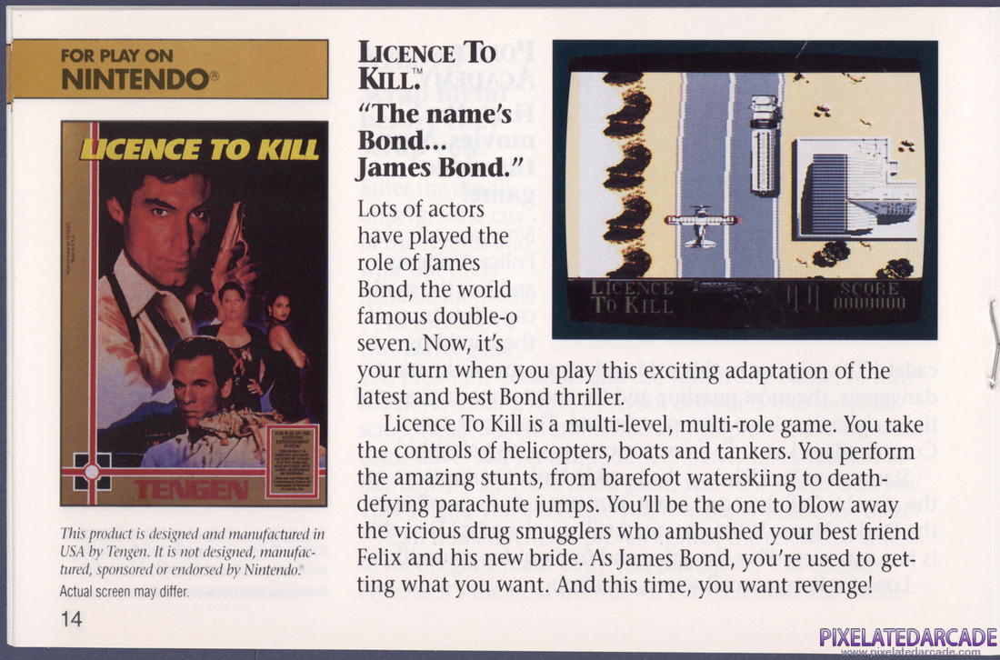 Tengen Inc.: Spring 1990 Product Catalog - Page 14