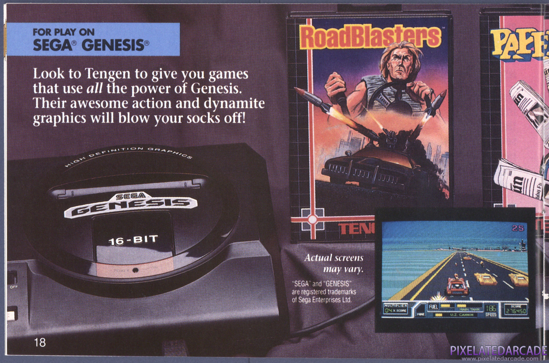 Tengen Inc.: Spring 1990 Product Catalog - Page 18