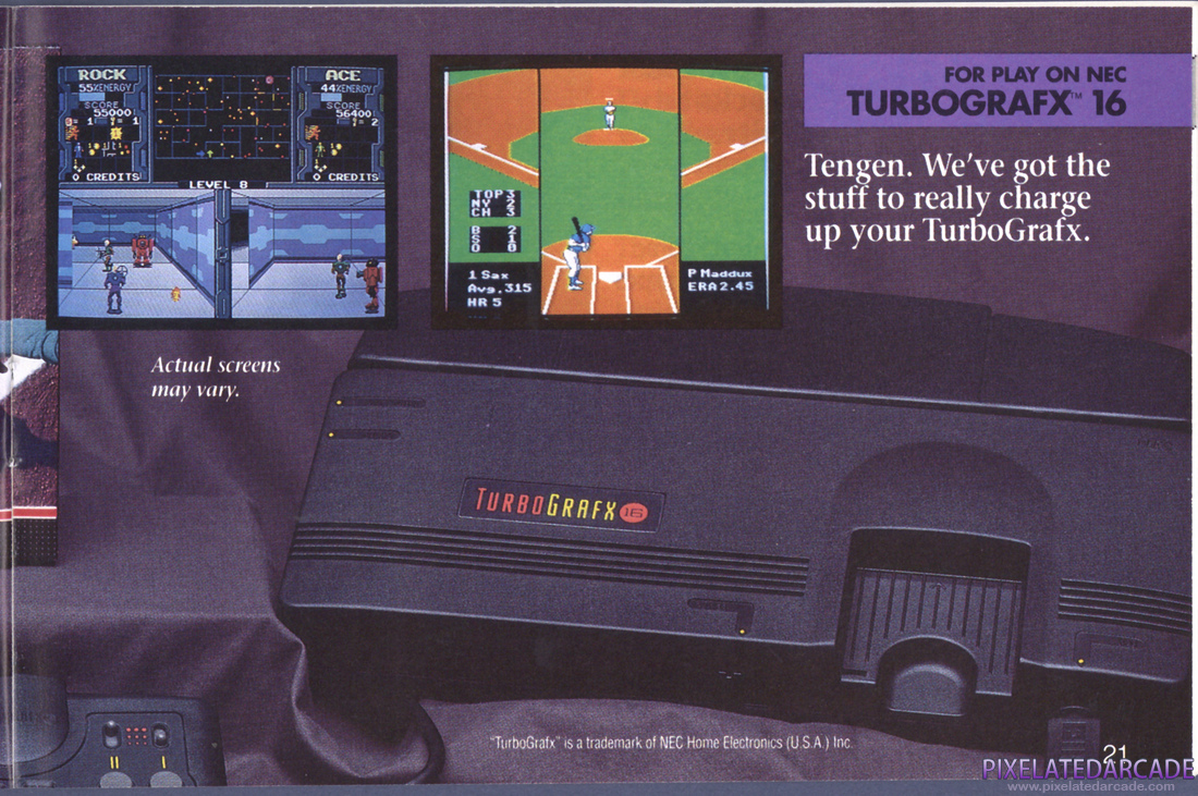 Tengen Inc.: Spring 1990 Product Catalog - Page 21