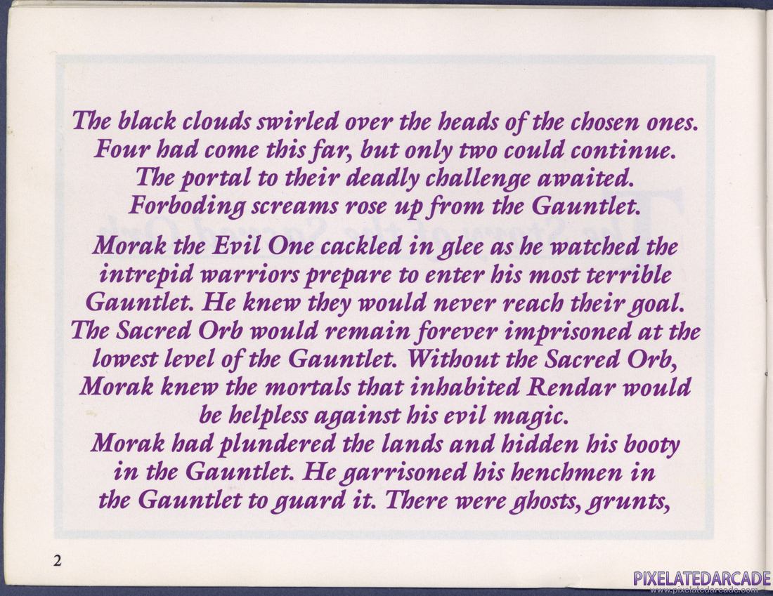Gauntlet: Instruction Manual - Page 8