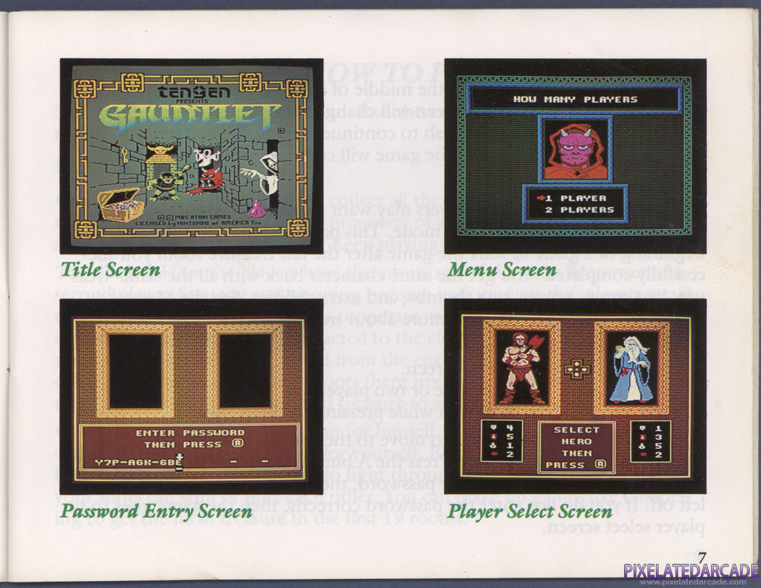 Gauntlet: Instruction Manual - Page 13