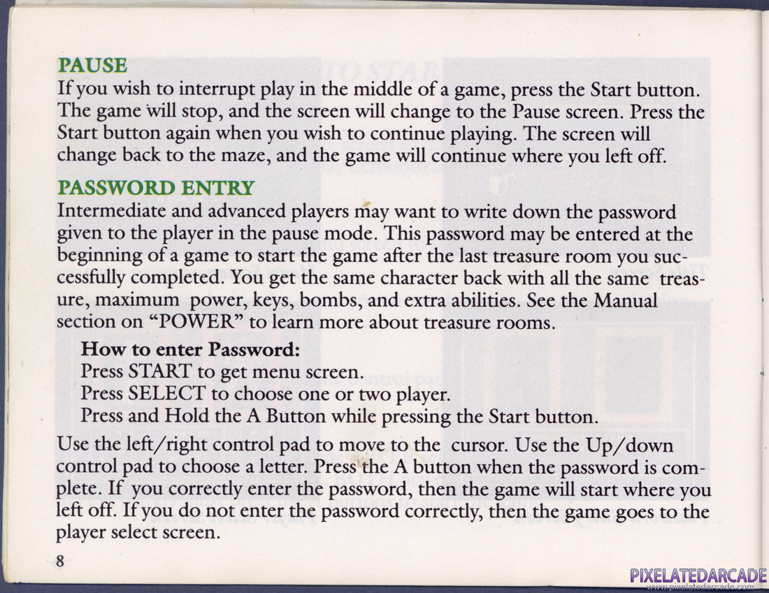 Gauntlet: Instruction Manual - Page 14