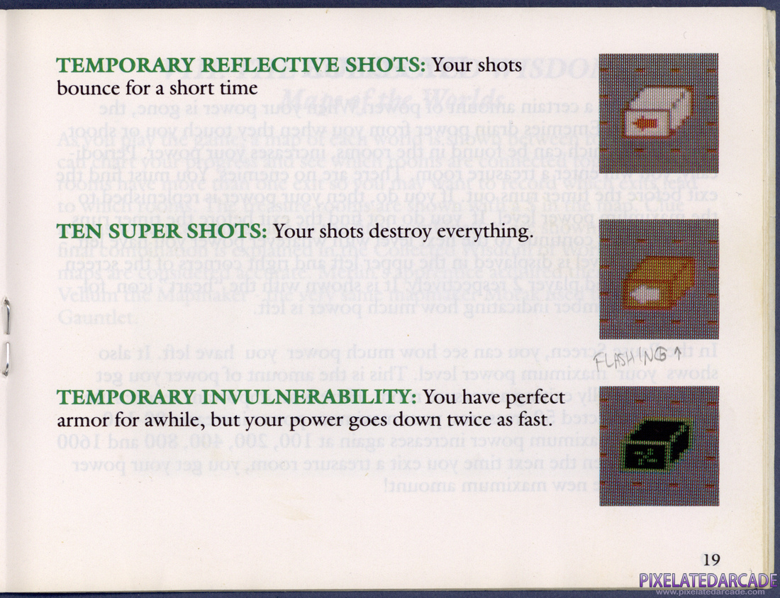 Gauntlet: Instruction Manual - Page 25