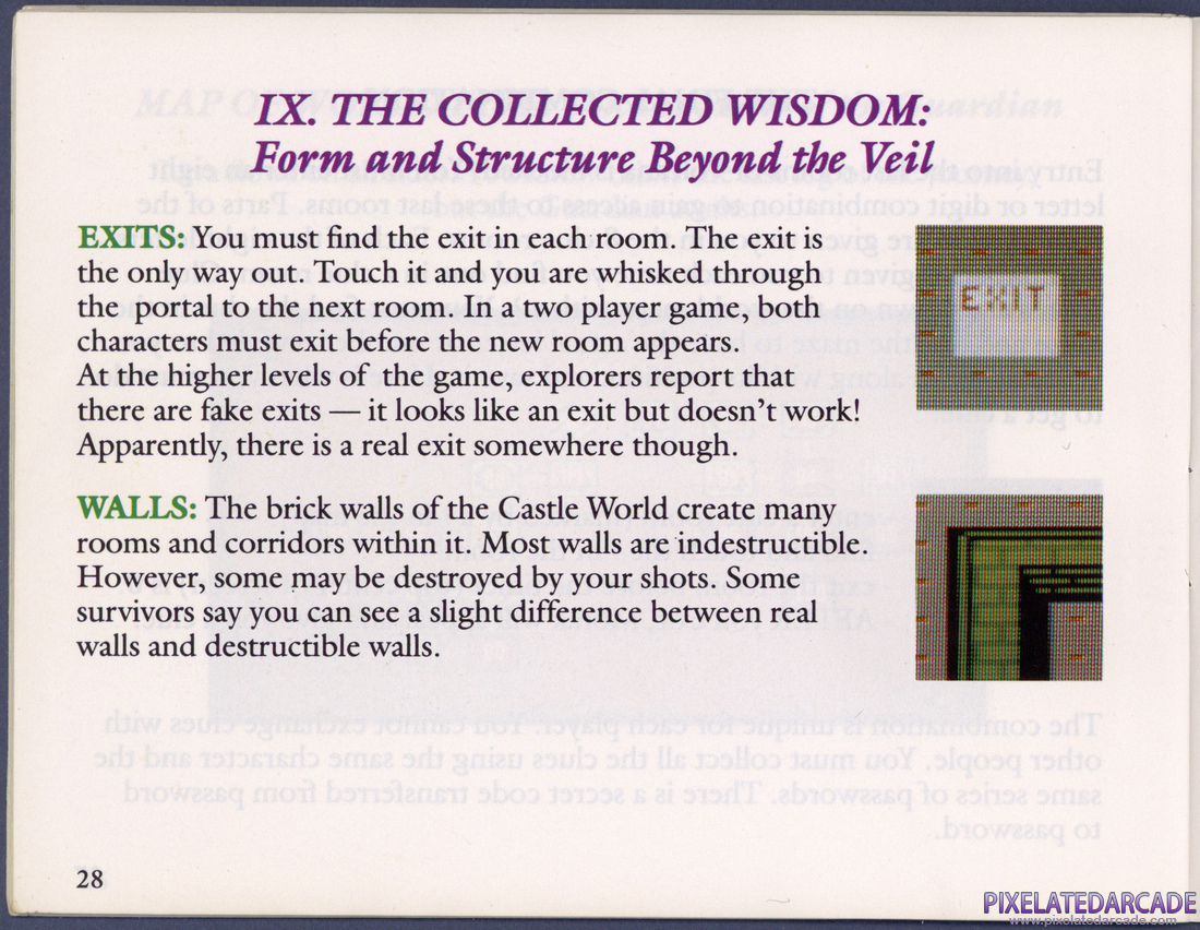 Gauntlet: Instruction Manual - Page 34