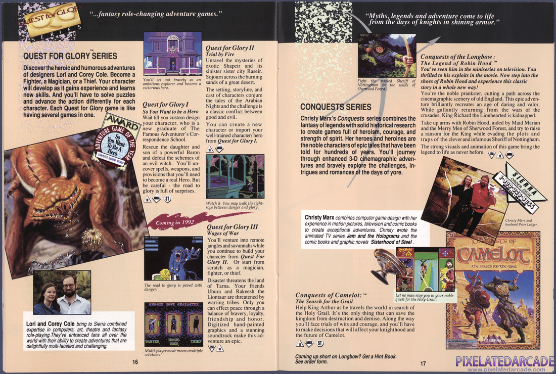 Sierra On-Line, Inc.: 1991 Product Catalog - Page 12