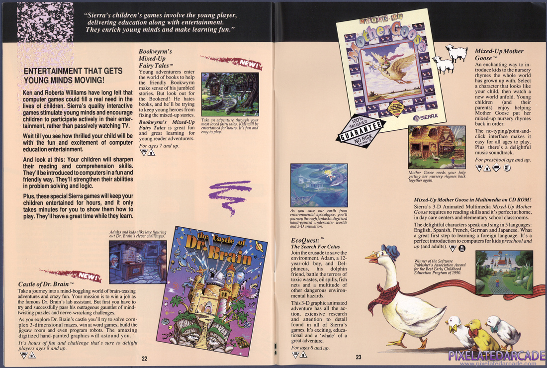 Sierra On-Line, Inc.: 1991 Product Catalog - Page 15