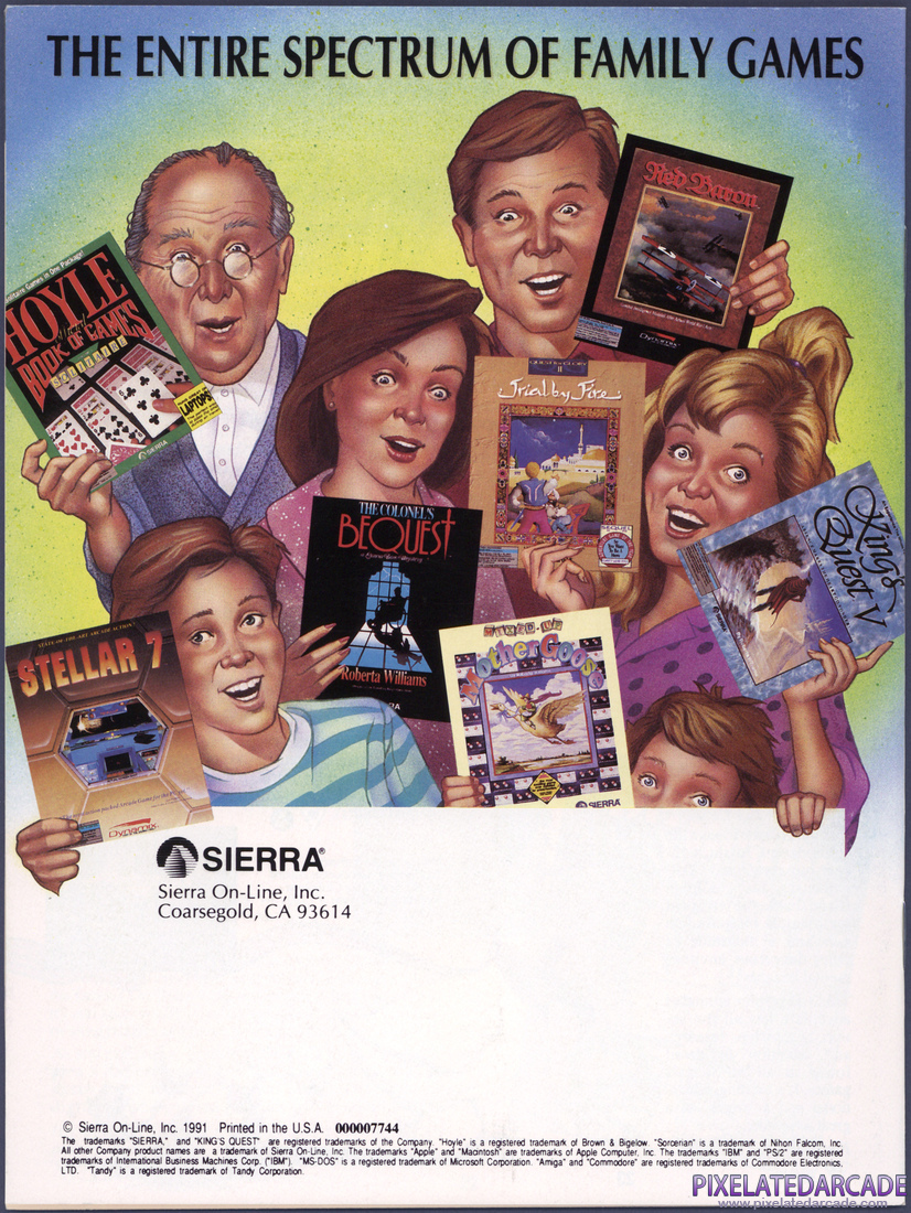 Sierra On-Line, Inc.: 1991 Product Catalog - Page 16