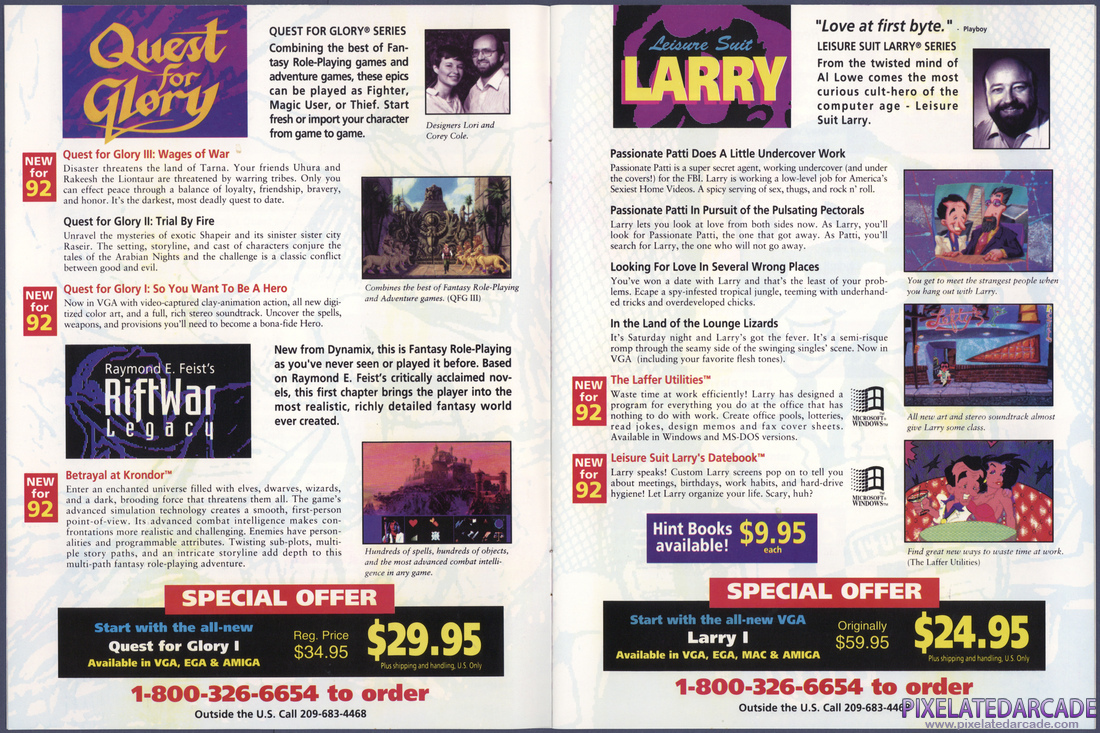 Sierra On-Line, Inc.: 1992 Product Catalog - Page 3