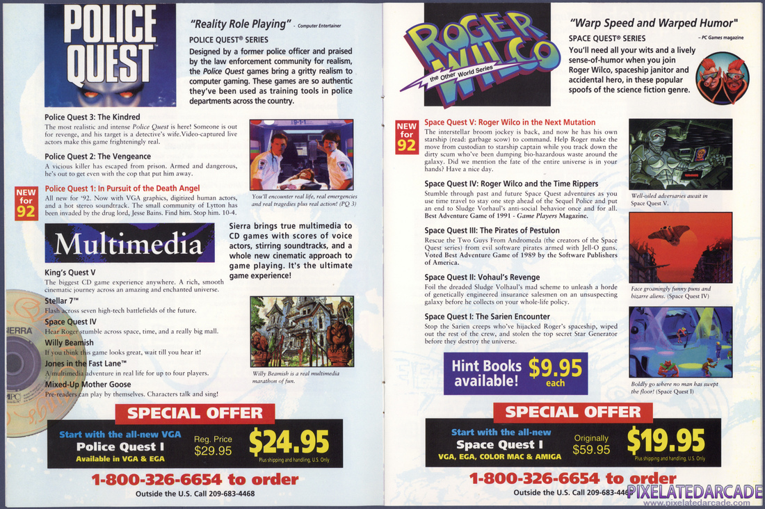 Sierra On-Line, Inc.: 1992 Product Catalog - Page 4