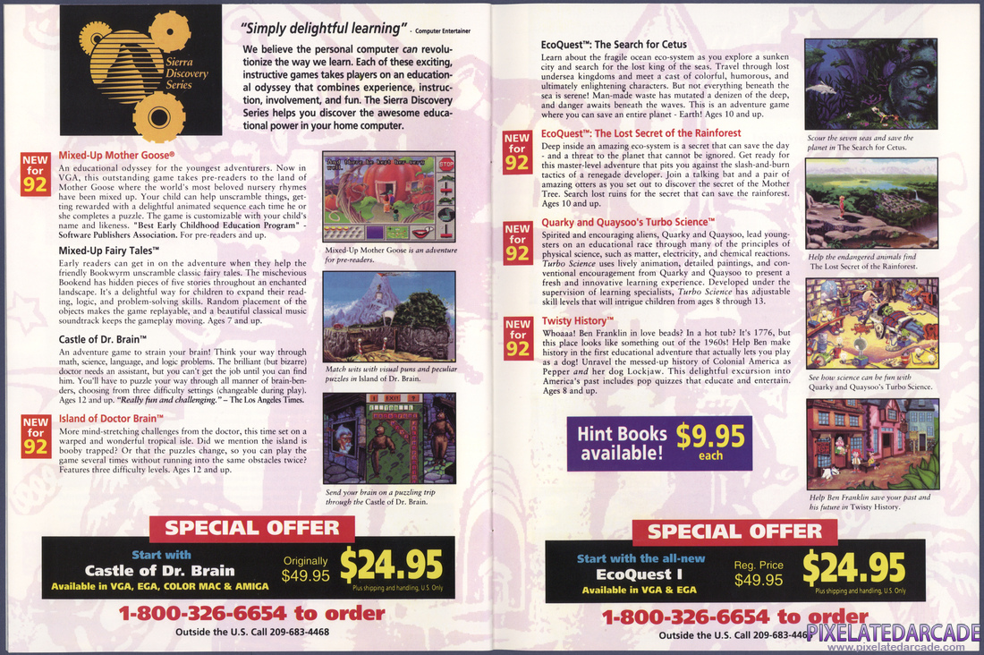 Sierra On-Line, Inc.: 1992 Product Catalog - Page 7