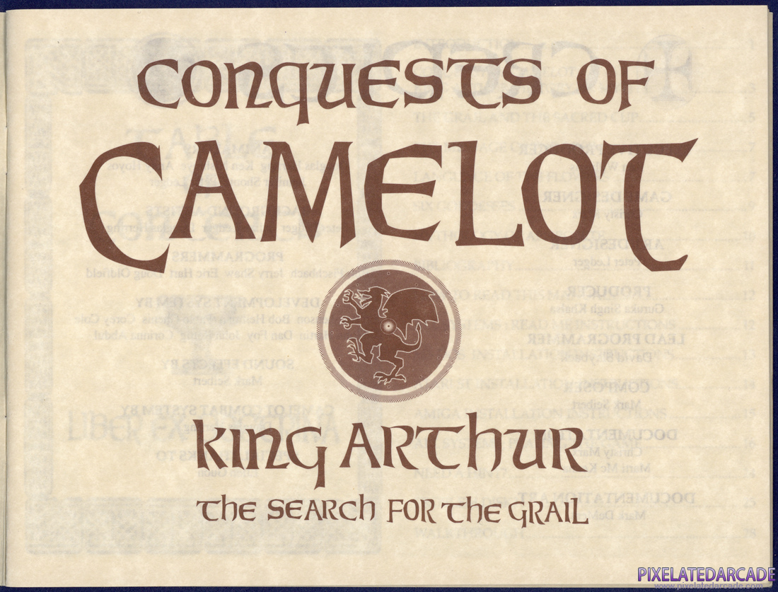 Conquests of Camelot: The Search for the Grail: Instruction Manual - Page 2