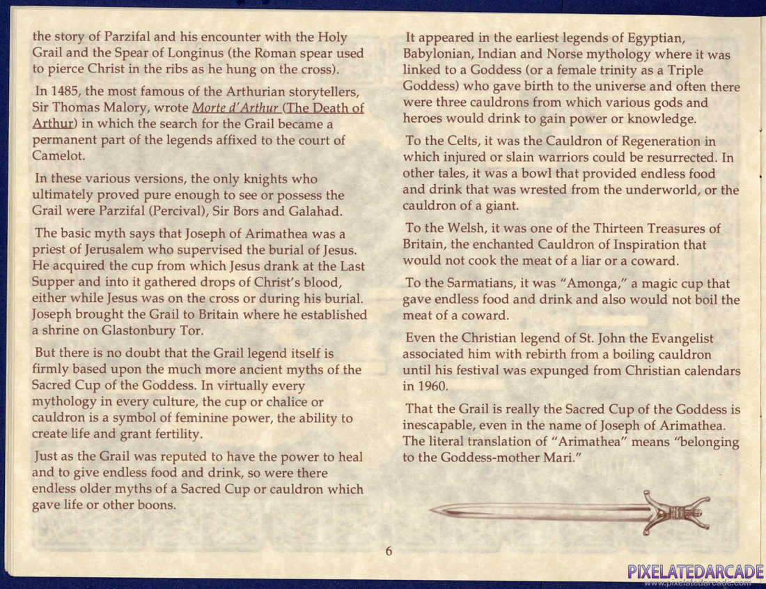 Conquests of Camelot: The Search for the Grail: Instruction Manual - Page 11