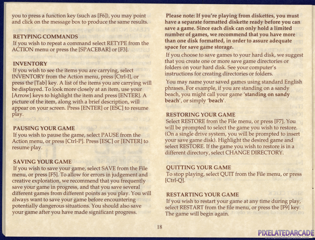 Conquests of Camelot: The Search for the Grail: Instruction Manual - Page 23