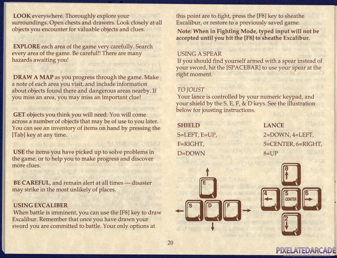 Conquests of Camelot: The Search for the Grail: Instruction Manual - Page 25