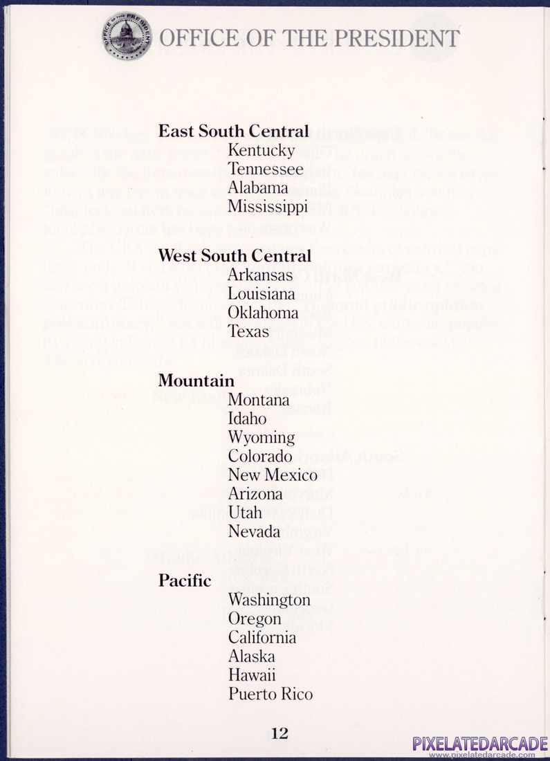 President's Choice: Instruction Manual - Page 12