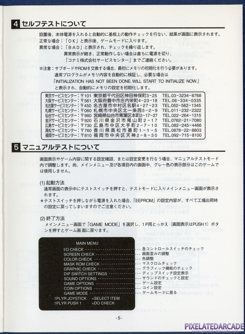 Taisen Tokkae-dama: Operators Manual - Page 5