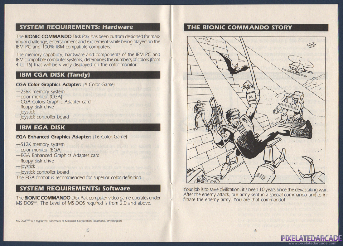 Bionic Commando: Instruction Manual - Page 4