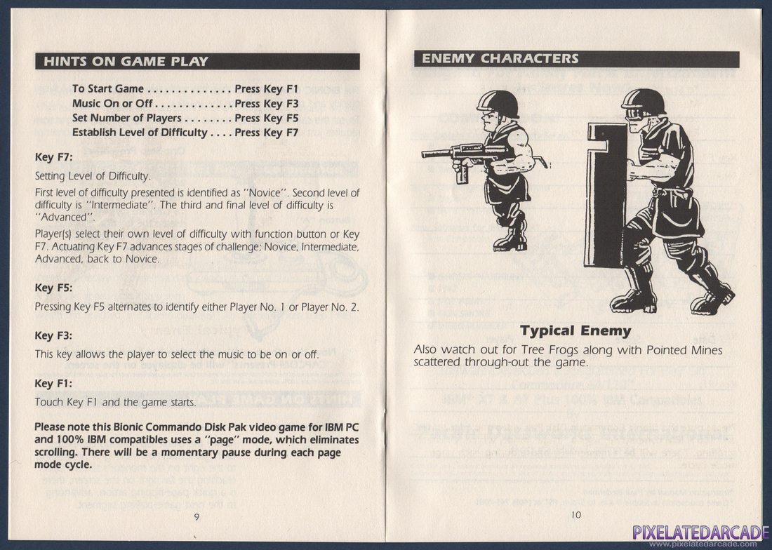 Bionic Commando: Instruction Manual - Page 6