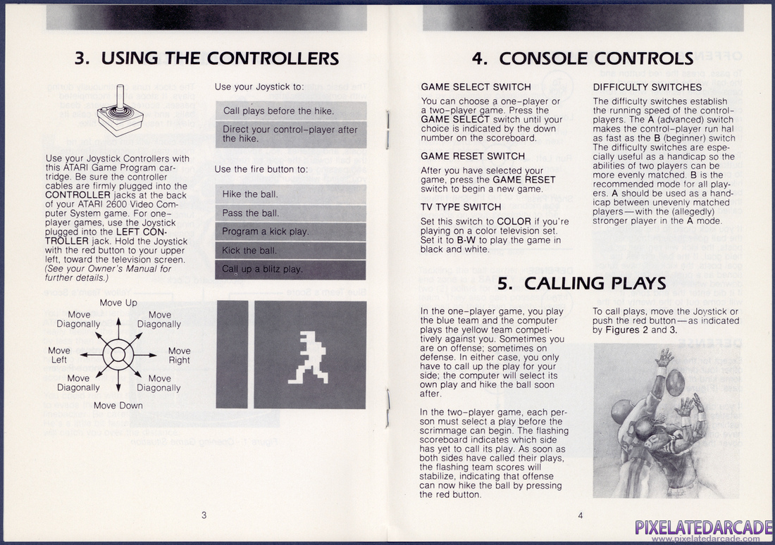 RealSports Football: Instruction Manual - Page 4