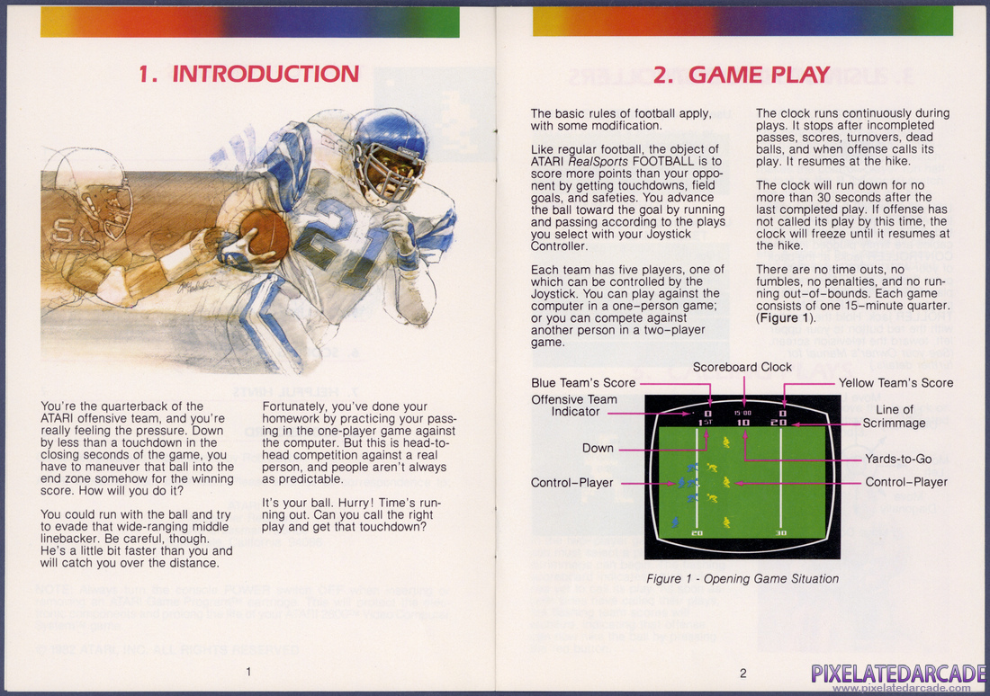 RealSports Football: Instruction Manual - Page 3