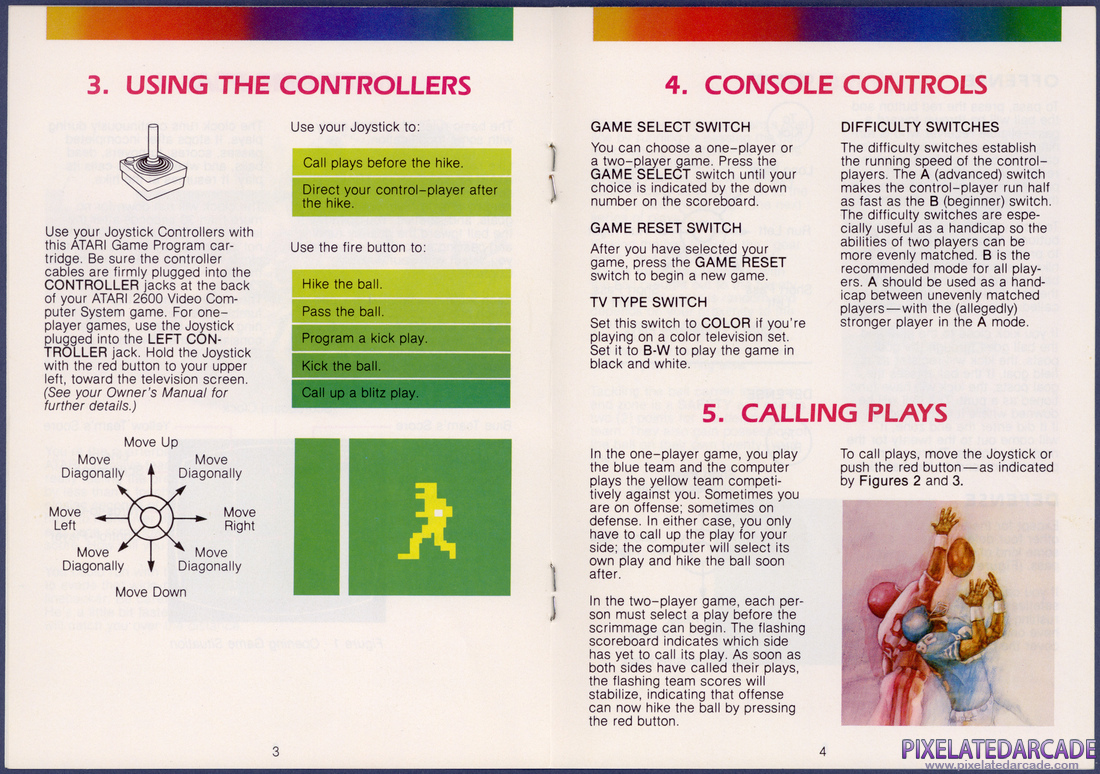 RealSports Football: Instruction Manual - Page 4