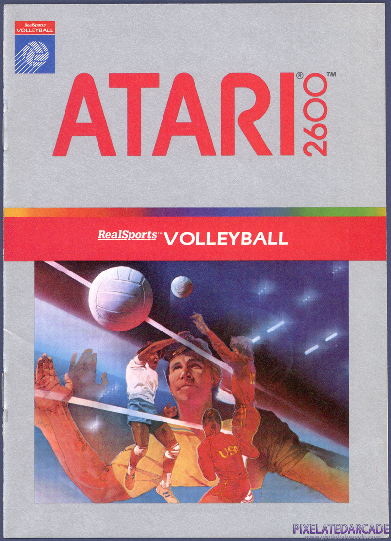 RealSports Volleyball: Instruction Manual - Page 1