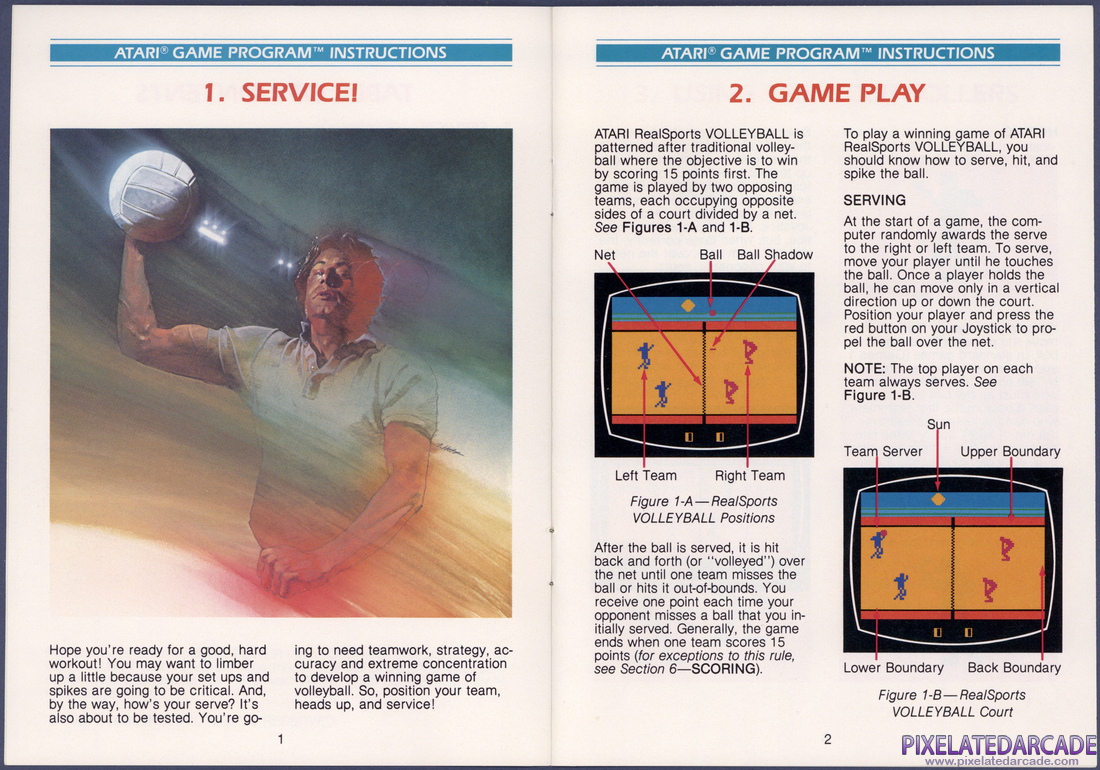 RealSports Volleyball: Instruction Manual - Page 3