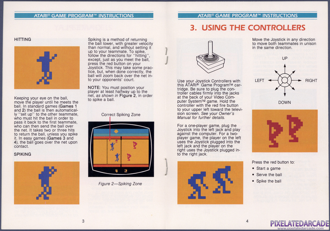 RealSports Volleyball: Instruction Manual - Page 4