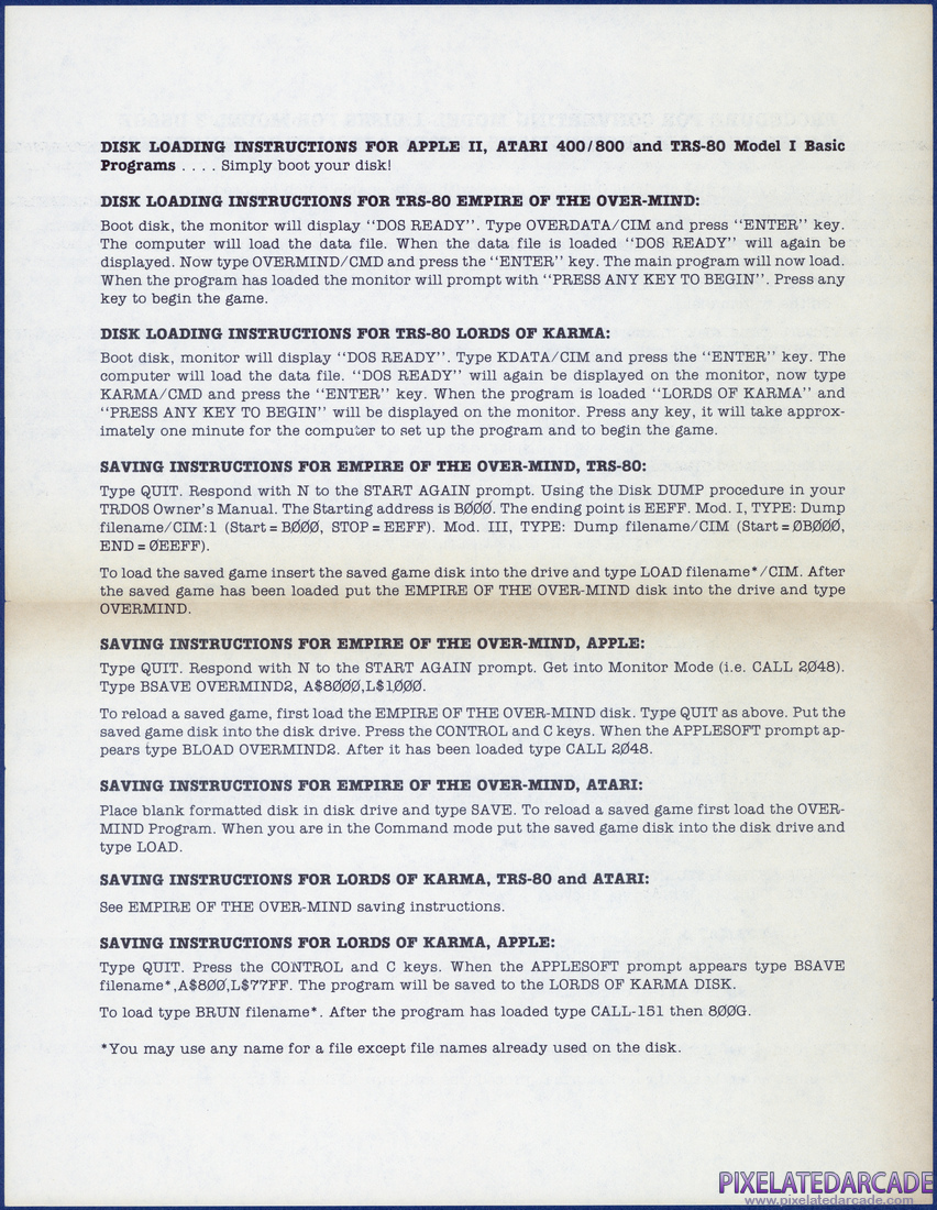 Guns of Fort Defiance: Instruction Manual - Page 8